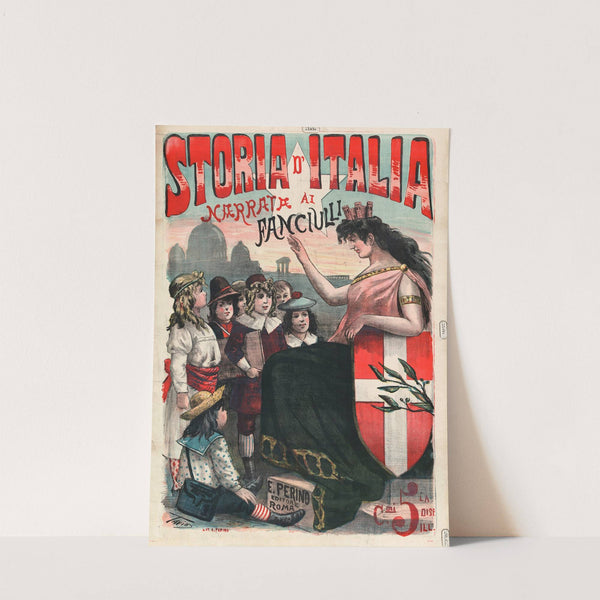Storia d'Italia narrata al fanciulli by Ottavio Rodella Tavio