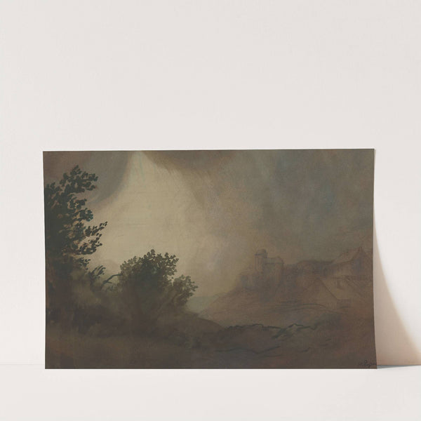 Storm by Alphonse Legros