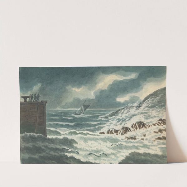 Storm at Sea by Thomas Bradshaw