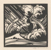 Storm boven een landschap (1921)