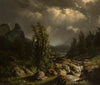 Storm in the mountains