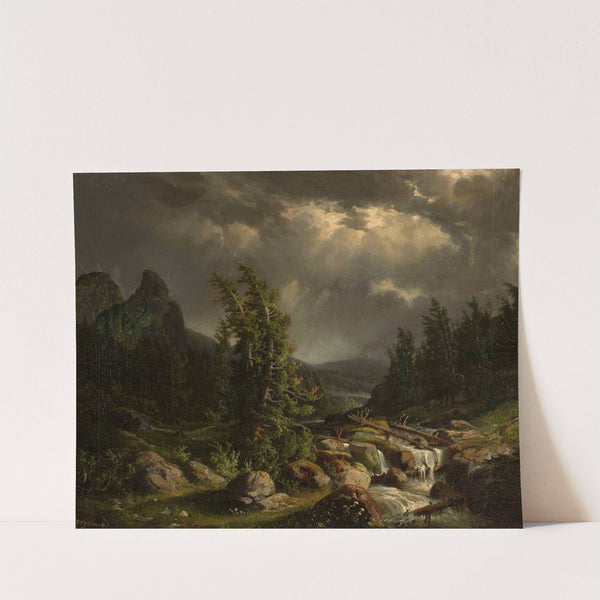 Storm in the mountains by Feliks Brzozowski