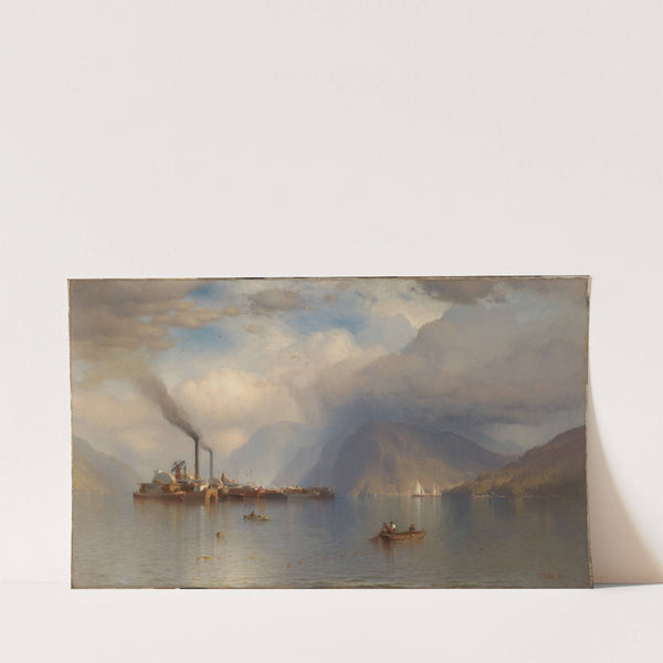 Storm King on the Hudson (1866) by Samuel Colman