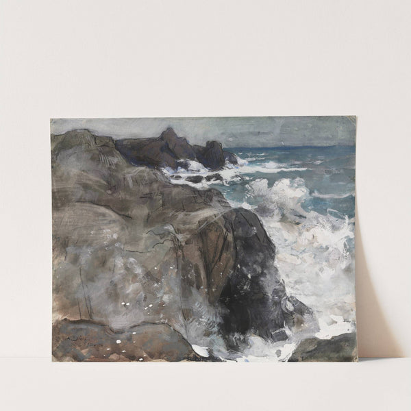 Storm on the Island of Yeu (1916) by Auguste Louis Lepère