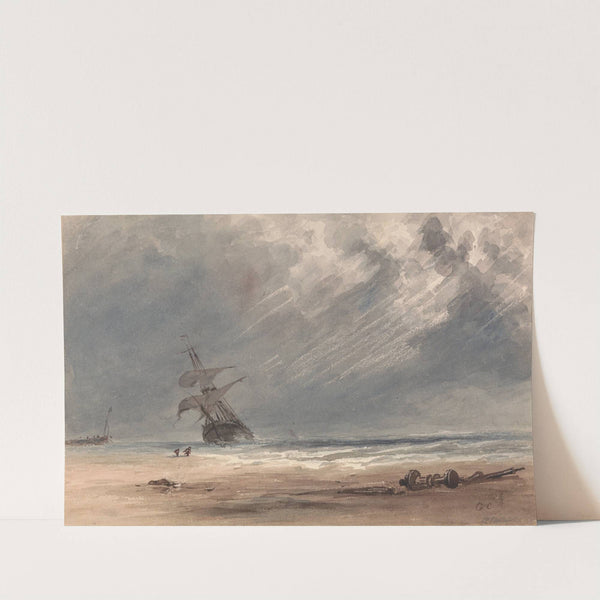 Storm Over a Coast by Giles Firman Phillips