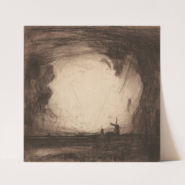 Storm Sundown (1892) by David Young Cameron