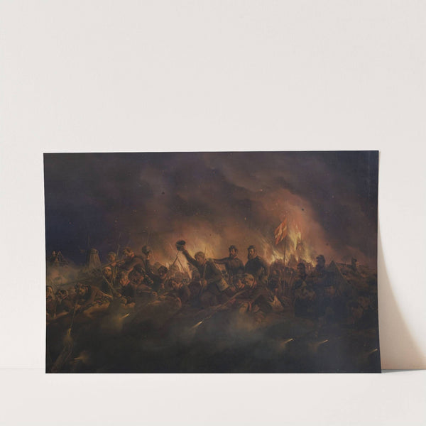 Stormen På Frederiksstad Den 4. Oktober 1850 by Niels Simonsen
