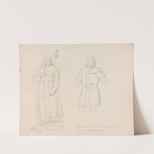 Stormester og ridder av pasjonistordenen (1841) by Adolph Tidemand