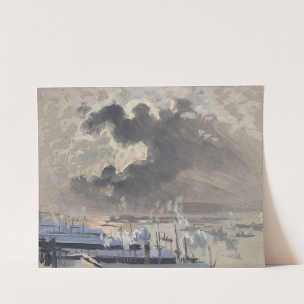 Storms Coming Up by Joseph Pennell