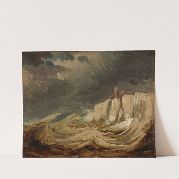 Storms on the Coast (1830 - 1860) by Johannes Tavenraat