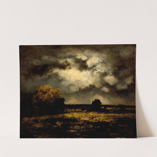 Stormy Landscape by Narcisse-Virgile Diaz de La Peña