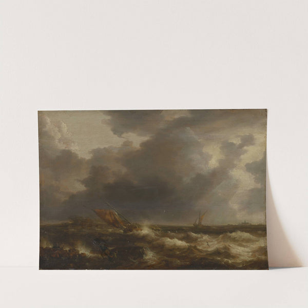 Stormy Sea by Bonaventura Peeters the Elder