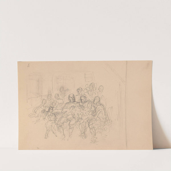 Stortingsmannens hjemkomst (1857) by Adolph Tidemand