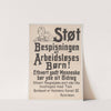 Stot Bespisningen af Arbeidsloses Born ! (1895-1900) by J. Cato Lith