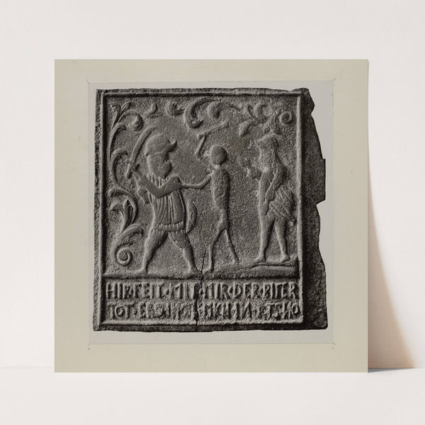 Stove Plate by Charles Von Urban