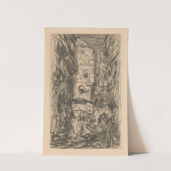 Straat in Constantinopel (1888) by Marius Bauer