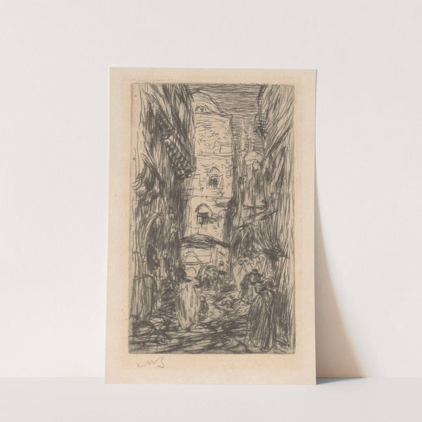 Straat in Constantinopel. (1888) by Marius Bauer