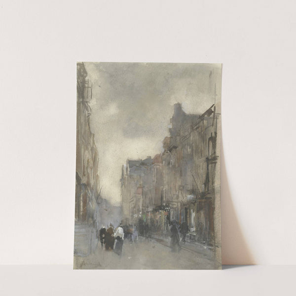 Straatgezicht te Den Haag by Floris Arntzenius