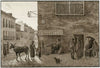 Straatgezicht te Madrid