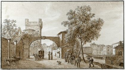 Straatgezicht te Narbonne