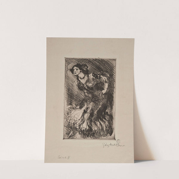 Straight ahead (1905 - 1907) by Józef Mehoffer