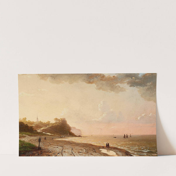 Strand bei Heringsdorf an der Ostsee by Johann Georg Meyer von Bremen