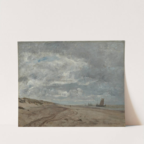 Strand von Scheveningen by Gustav Schönleber
