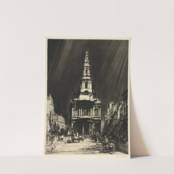 Strand with Sky (1916) by Francis Dodd