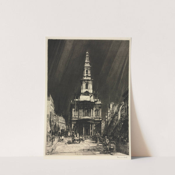 Strand with Sky (1916) by Francis Dodd