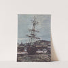 Stranded boat in Fécamp (1868) by Claude Monet
