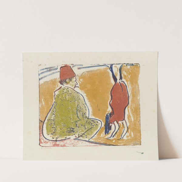 Strandscene (1909) by Ernst Ludwig Kirchner