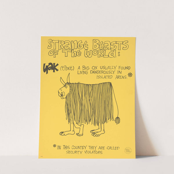 Strange beasts of the world by Anonymous