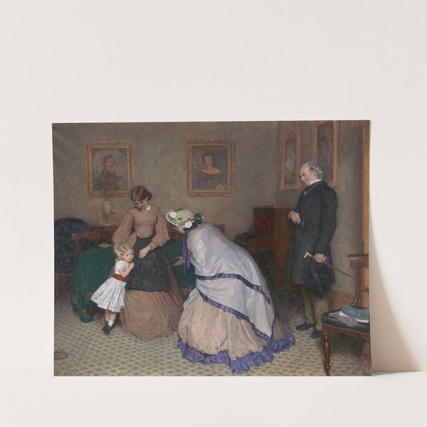 Strange Faces (1862 to 1863) by Frederick Walker