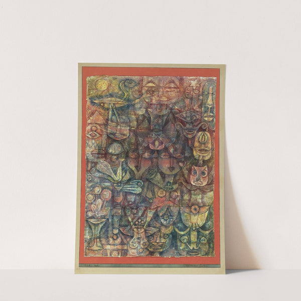 Strange Garden by Paul Klee