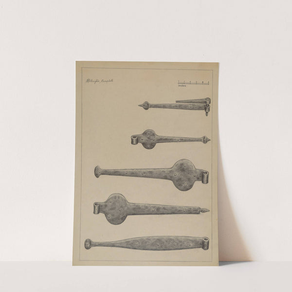 Strap Hinges by Rollington Campbell