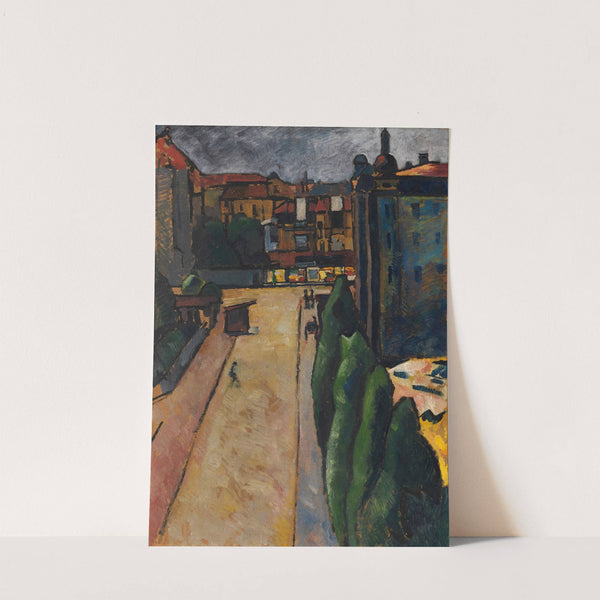 Straßenbild I (1913) by Alexander Kanoldt