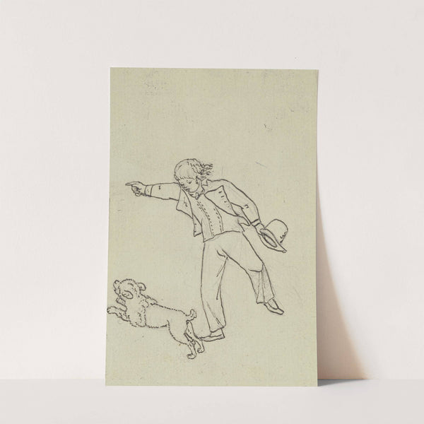 Straßentypen aus Frankfurt, meist Soldaten by Johann Friedrich Morgenstern