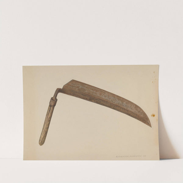 Straw Knife by Alexander Anderson