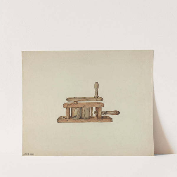 Straw Roller by Jessie M. Youngs
