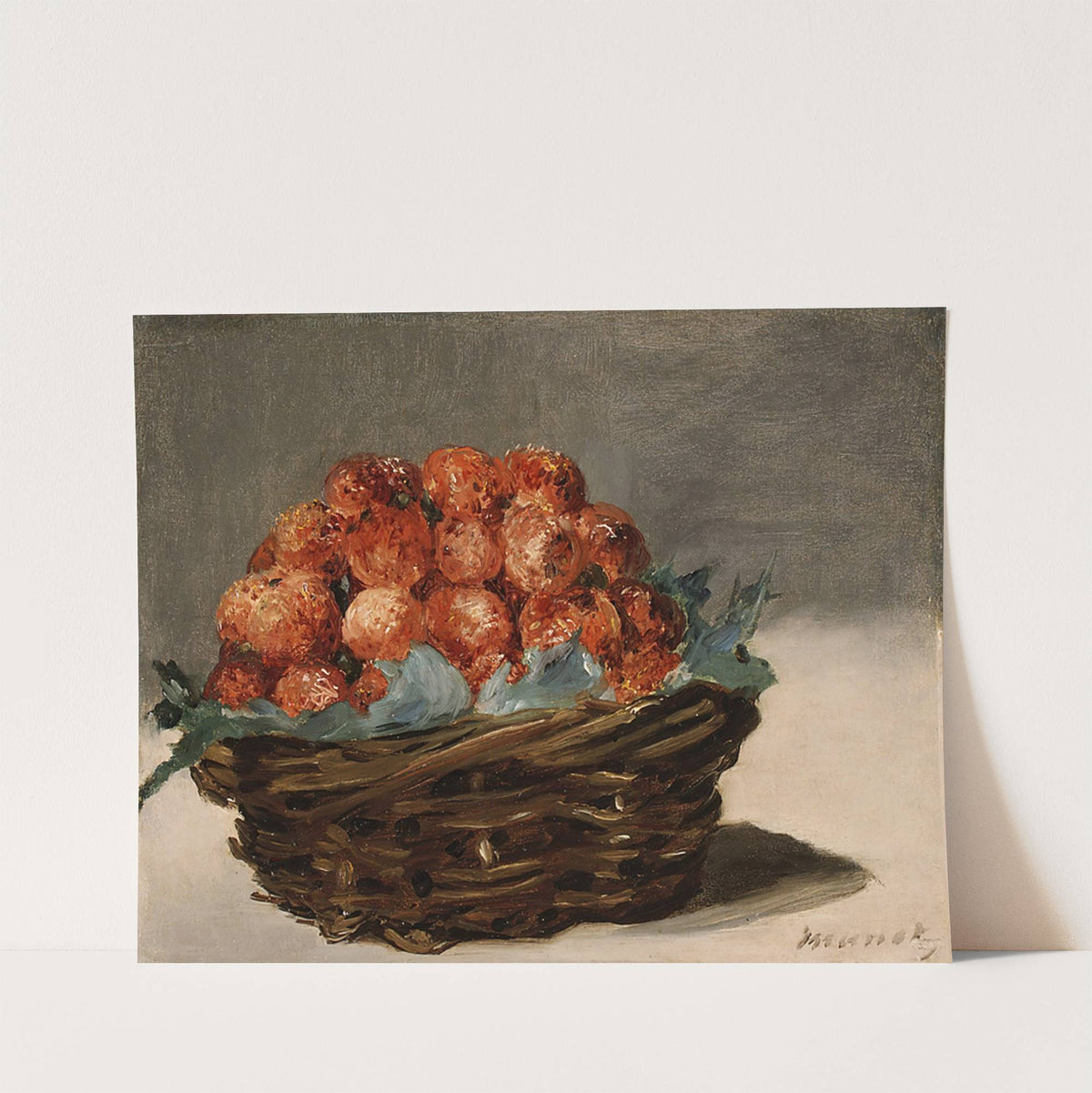 Strawberries (ca. 1882) by Édouard Manet