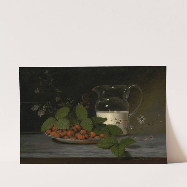 Strawberries and Cream by Raphaelle Peale