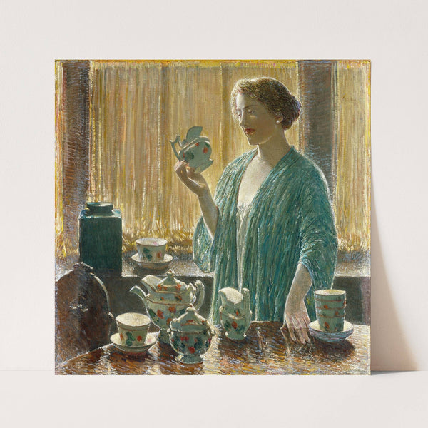 Strawberry Tea Set (1912) by Childe Hassam