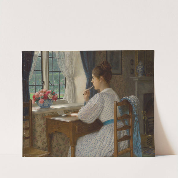 Straying Thoughts by Edmund Blair Leighton
