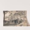 Stream and Wooden Bridge by Paul Sandby