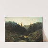 Stream in Mountains at Dusk (mid or late 19th century) by Gustave Doré