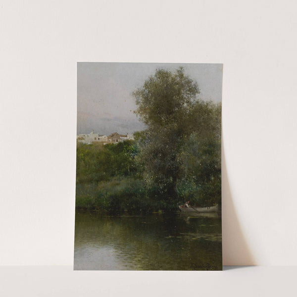 Stream (Rio Henares, Alcalá) by Emilio Sánchez-Perrier