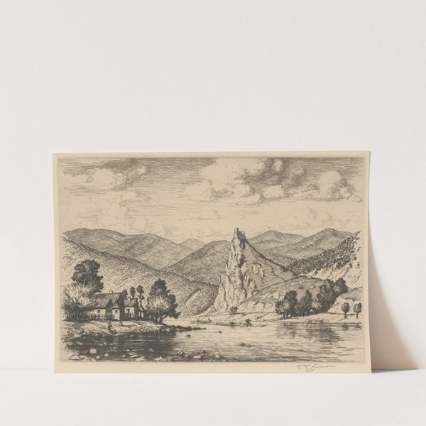 Strečno na Váhu by Tavík František Šimon