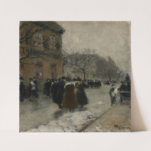 Street (1900s) by Peter Alexandrovitch Nilouss