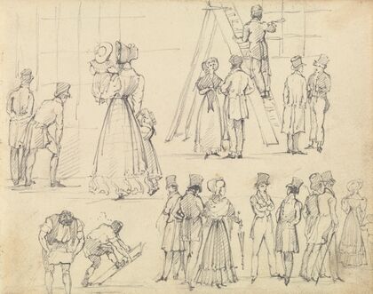Street Activity (ca. 1827)