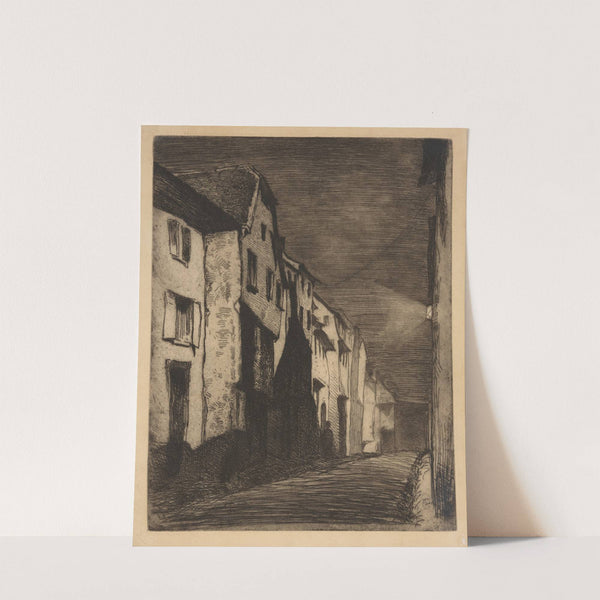 Street at Saverne (1858) by James Abbott McNeill Whistler